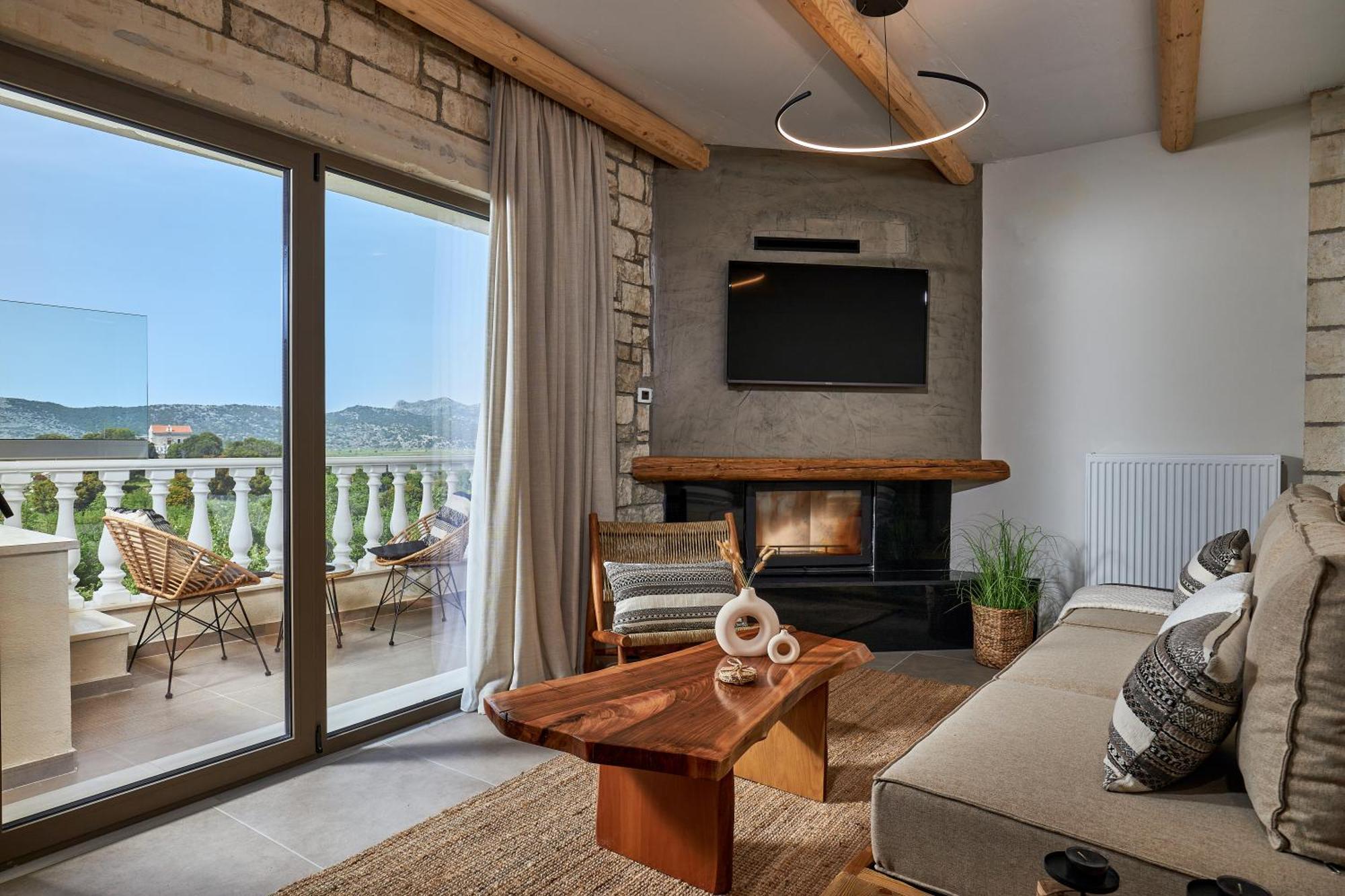 Mylostassi Villas With Balcony Plunge Pool Plati  Exterior photo